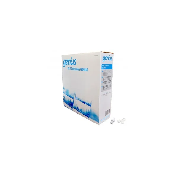 Kit 4 Cartuchos Genius recambios Osmosis ATH