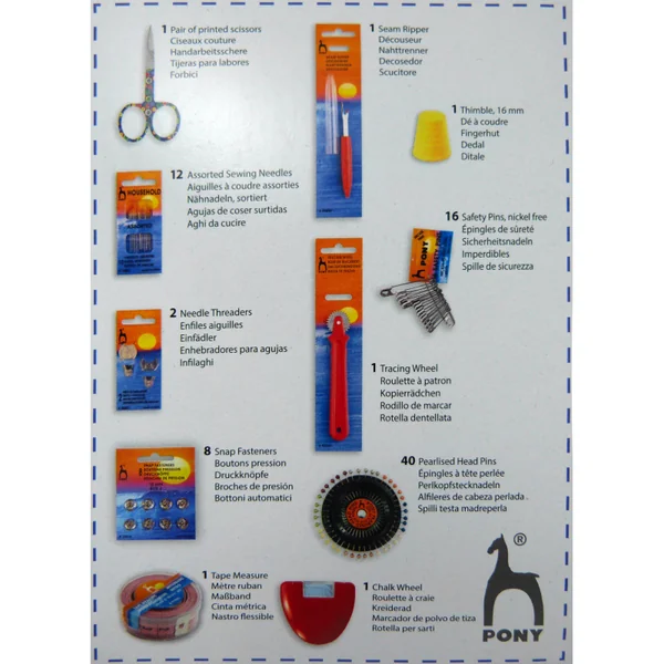 Kit Básico de Costura Pony - Imagen 2