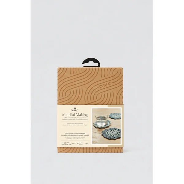 Kit de Ganchillo DMC Mindful Making - Posavasos Estilo Mandala - Imagen 2