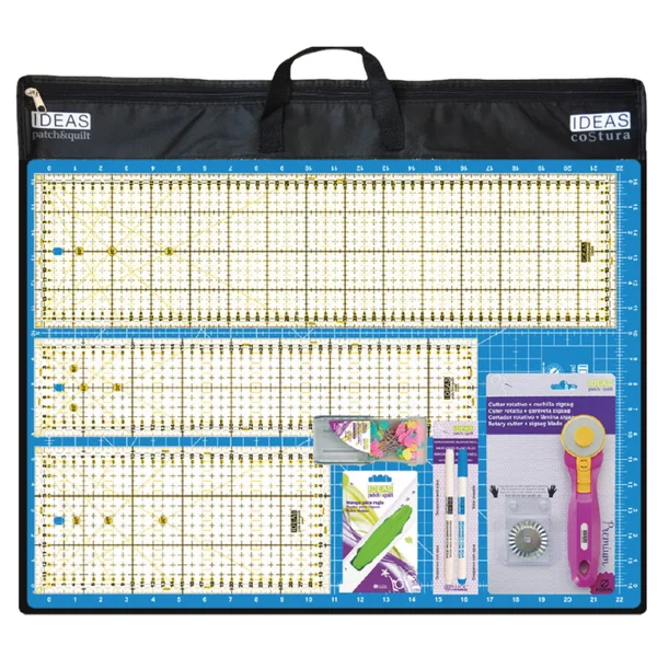 Kit de Iniciación Patchwork IDEAS - Extra Completo
