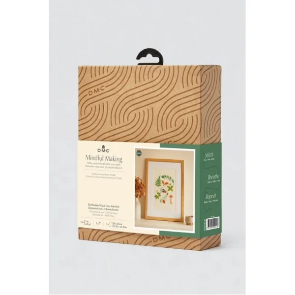 Kit Punto de Cruz DMC Mindful Making - Camino Forestal