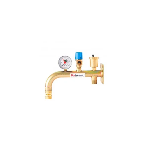 Kit Soporte Metálico en Acero Zincado para Calefacción, ACS y Solar - Potermic