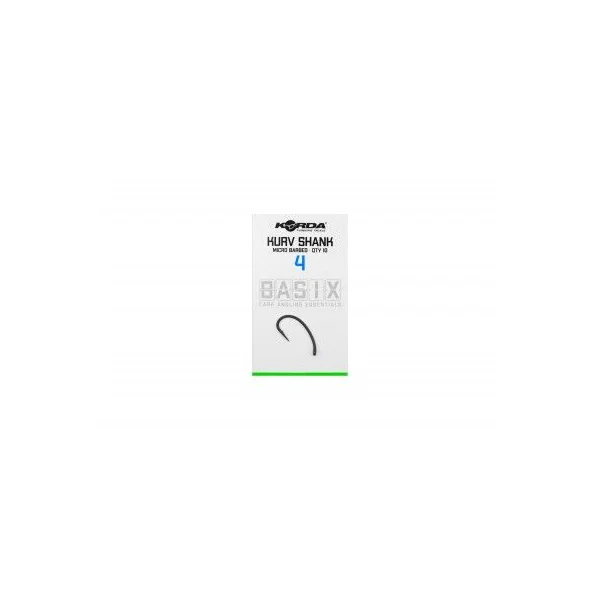 Korda - Basix Kurv Shank Barbed 4