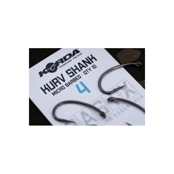 Korda - Basix Kurv Shank Barbed 4 - Imagen 4