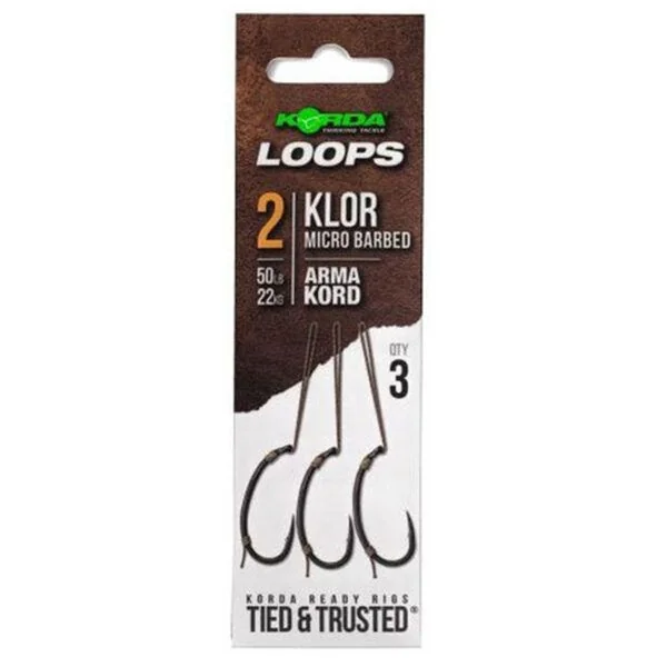 Korda Loop Rigs Klor 50lb Nº2