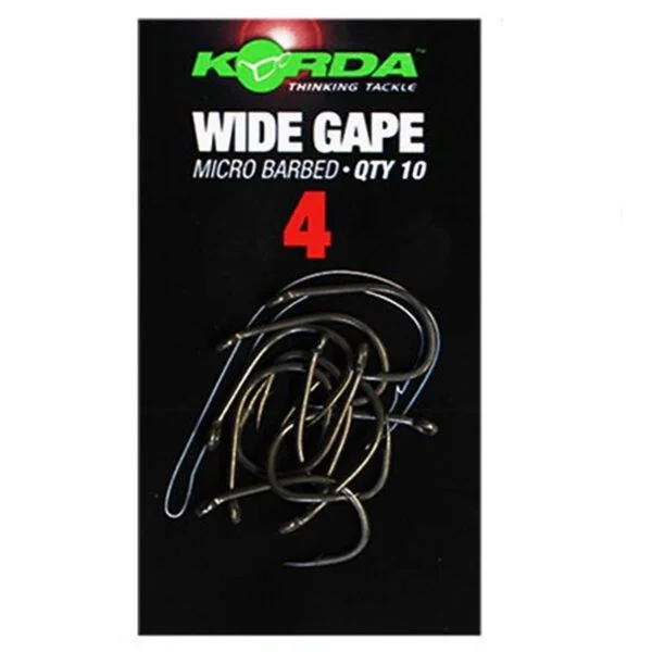Korda Wide Gape Nº4 Micro Barbed - Imagen 2
