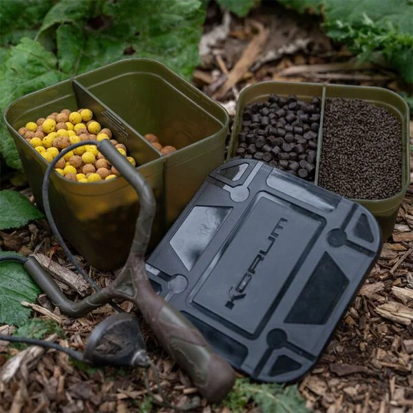 Korum Divided Bait Tubs 3 Pt/1.7l - Imagen 2