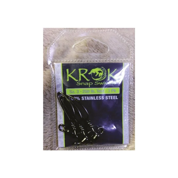 KROK Ssks250-3pk Giratorios de acero inoxidable Sz3