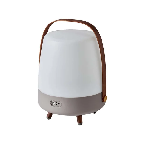 Lamp led bluetooth speaker draadloos oplaadbaar "Lite-up Play" - Aarde