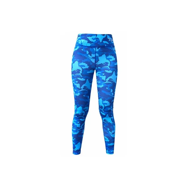 Legging azul de camuflaje para mujer - Imagen 2