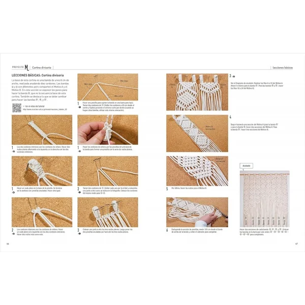 Libro "Decorar con Macramé" Drac - 25 Proyectos Explicados Paso a Paso - Imagen 3