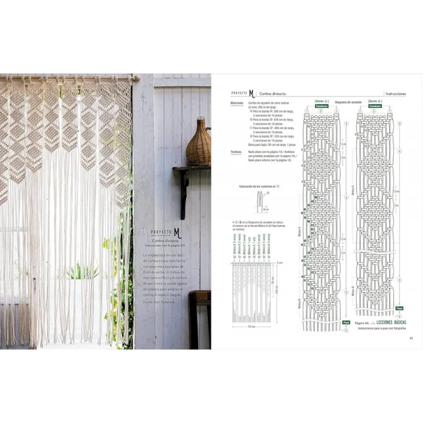 Libro "Decorar con Macramé" Drac - 25 Proyectos Explicados Paso a Paso - Imagen 4