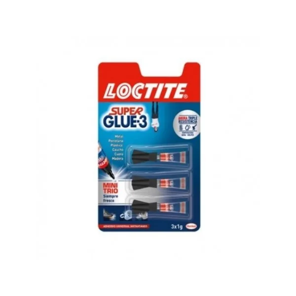 LOCTITE SUPER GLUE 3 MINI TRIO HENKEL