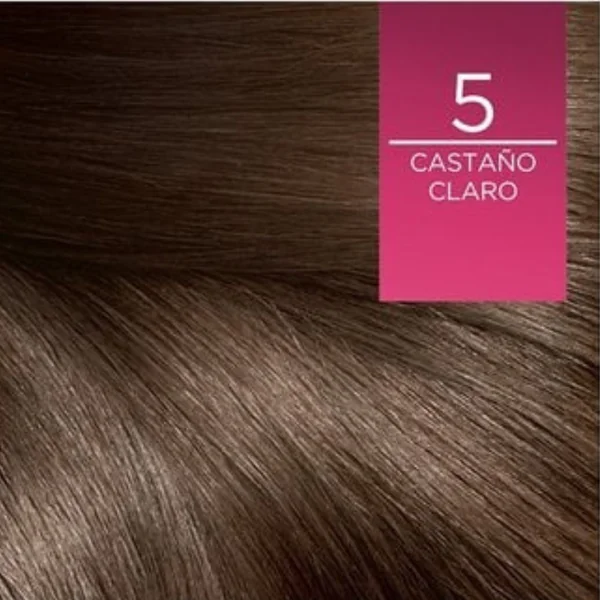 L'Oreal Tinte Excellence Creme 5 Castaño Claro - Imagen 2