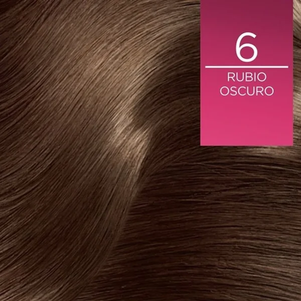 L'Oreal Tinte Excellence Creme 6 Rubio Oscuro - Imagen 2