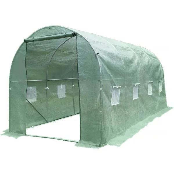 "Lys" Tuintunnelkas - 9 m² - 130g - Groen