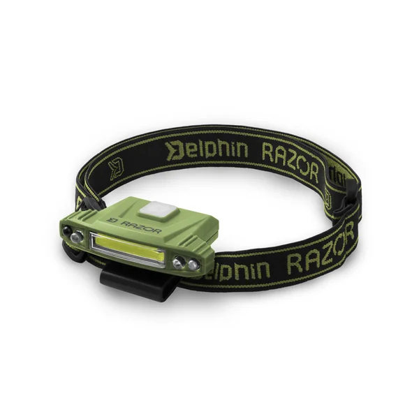 Lámpara frontal Delphin RAZOR USB