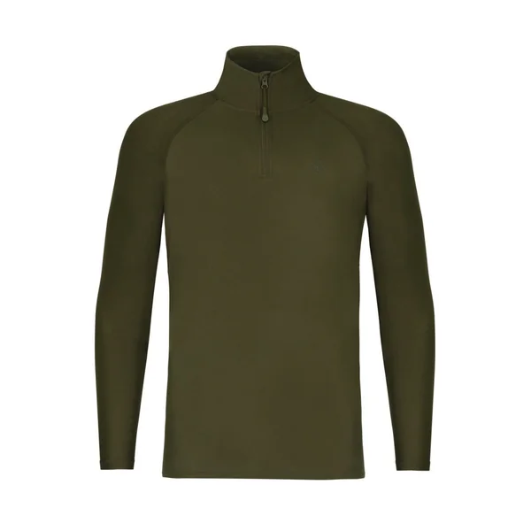 Maillot con cremallera Kool UPF - Verde oscuro