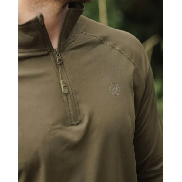Maillot con cremallera Kool UPF - Verde oscuro - Imagen 2