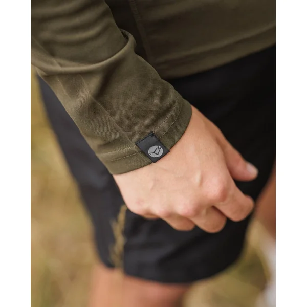 Maillot con cremallera Kool UPF - Verde oscuro - Imagen 4