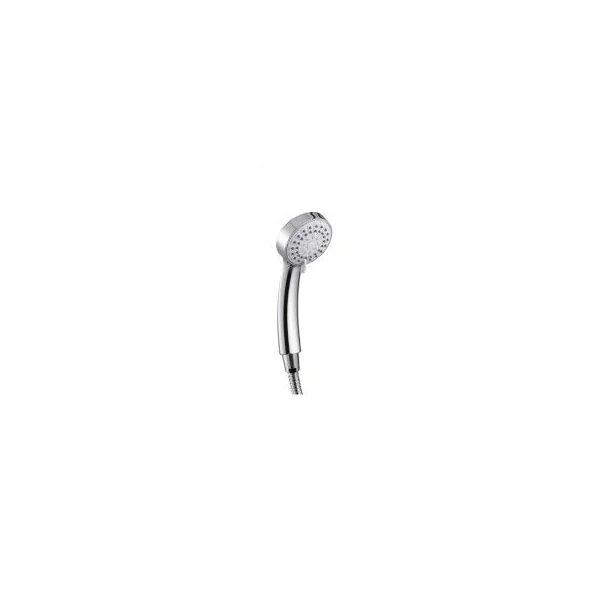 Mango ducha cromo 3 funciones 220mm VERO MIRTAK