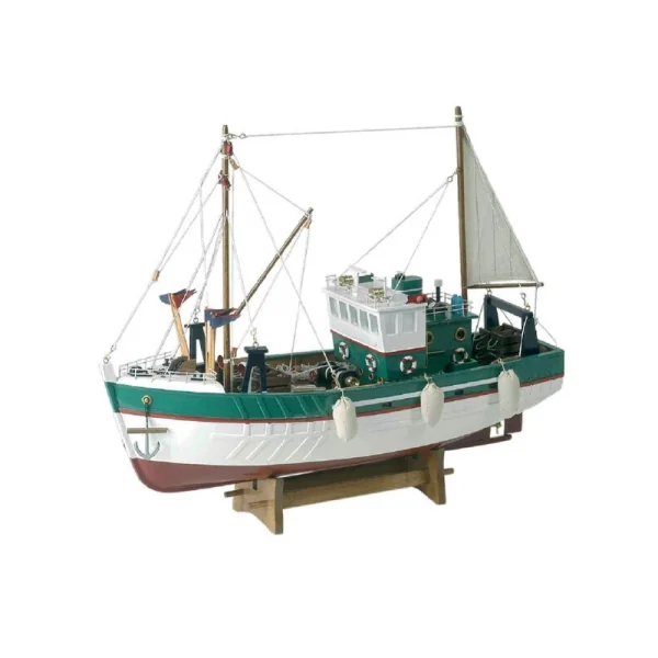 Maqueta barco pesquero 47cm