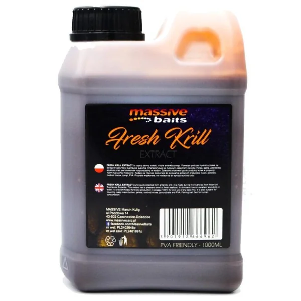 Massive Baits Extracto de Krill Fresco 1ltr