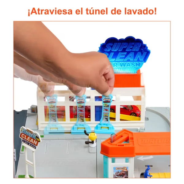 Matchbox Action Drivers Super Clean Car Wash 3+ - Imagen 3