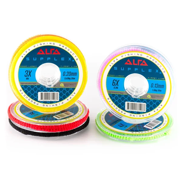Materiales para bajos tippet monofilamento Alfa Supplex