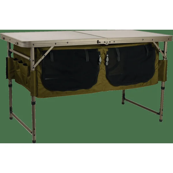Mesa de sesión con almacenamiento