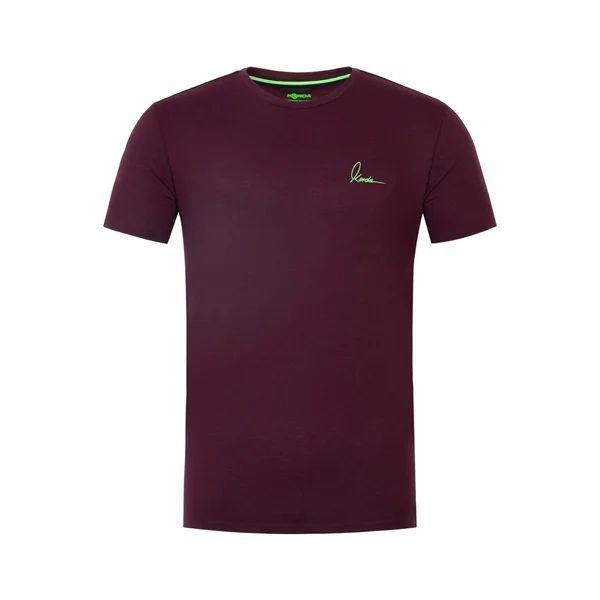 Minimal - Camiseta - Burdeos