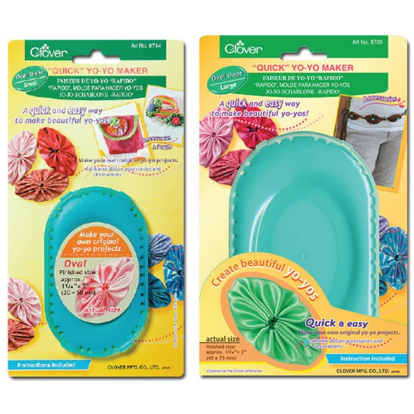 Molde para Yo-Yos Ovalado Clover "Quick" Yo-Yo Maker