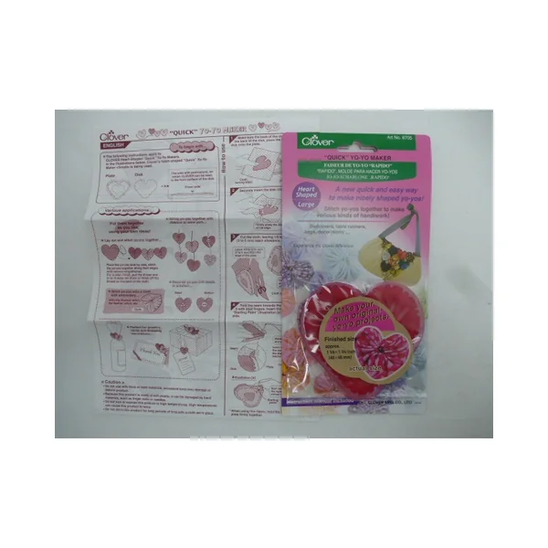 Molde "Quick" Yo-Yo Maker Corazón Clover - Imagen 4