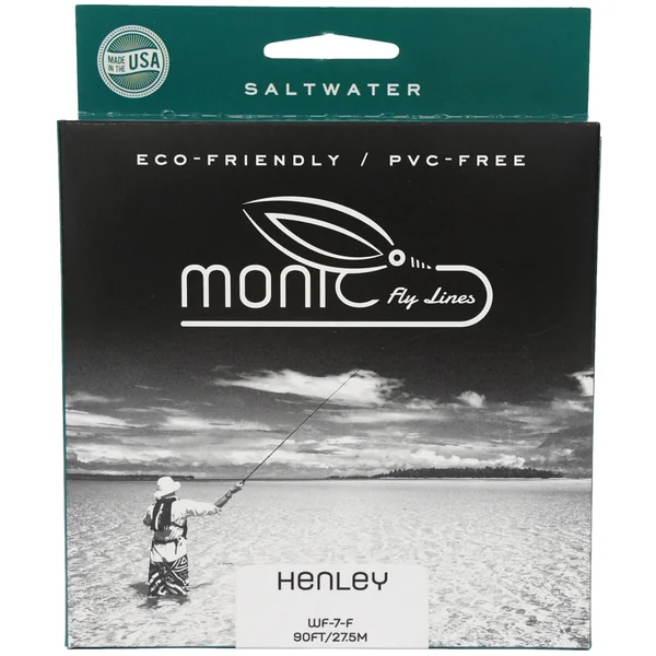Monic Henley Clear Línea de mosca flotante