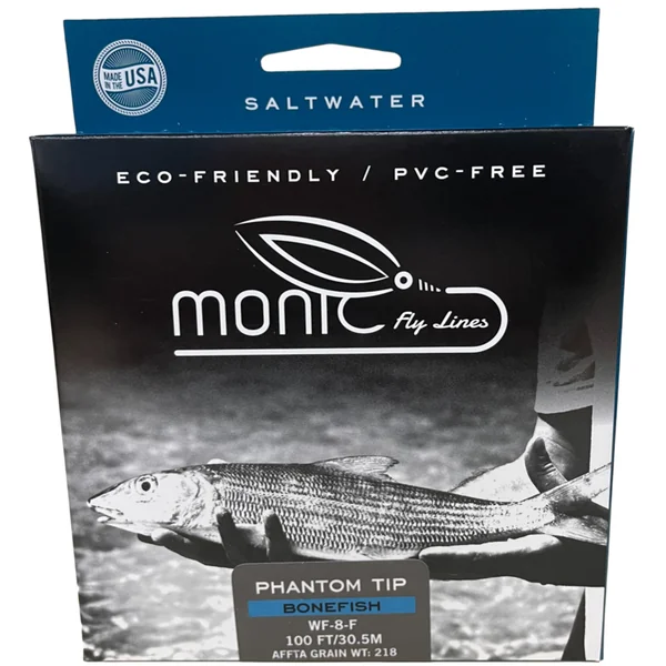 Monic Phantom Tip Bonefish Línea de mosca flotante