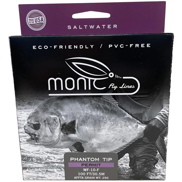 Monic Phantom Tip Permit Línea de mosca flotante