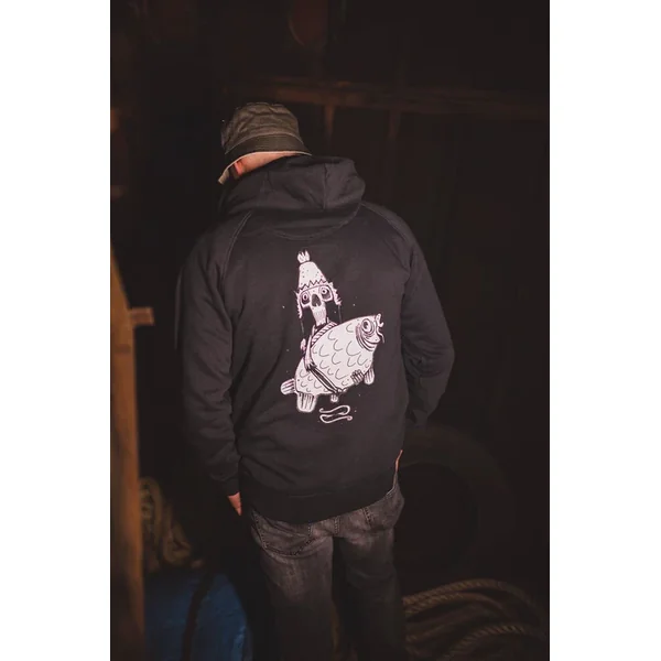 Monkey Climber Sudadera con capucha Skellington Negro Talla XL