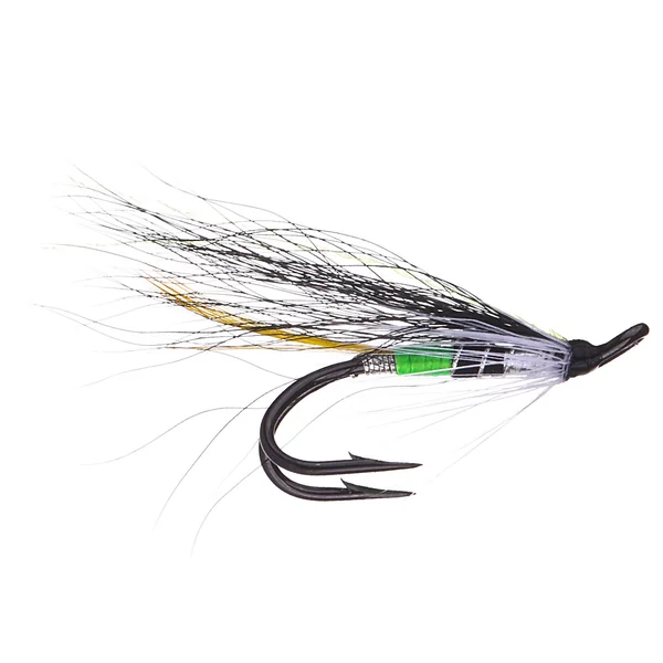 Mosca del salmón Superflies - Rimpauttaja Black Double
