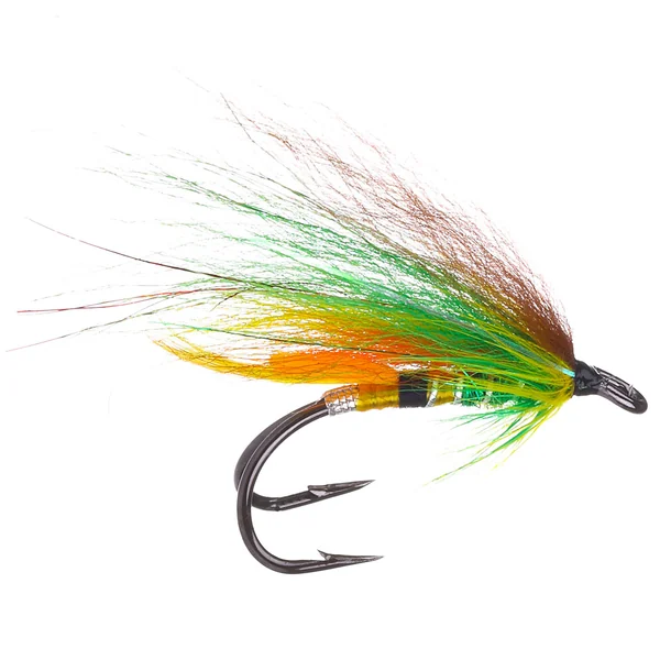 Mosca para salmón Superflies - Verde Highlander Loop Doble