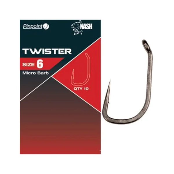 Nash Anzuelos Twister Micro Barbed Nº2 - Imagen 5