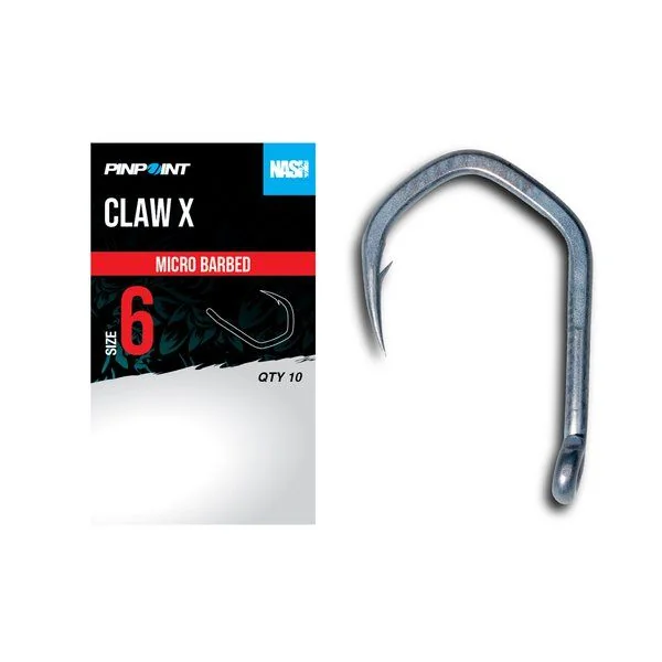Nash Claw X Size 4 Micro Barbed