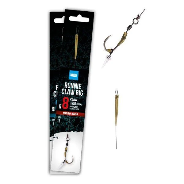 Nash Ronnie Claw Rig Barbless Nº4