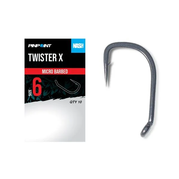 Nash Twister X Size 4 Micro Barbed
