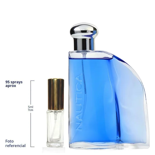Nautica Blue Decant Travel Size Eau De Toilette For Men