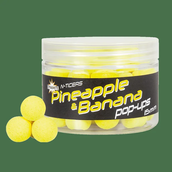 N-Ticer Pop-Ups - 15mm - Piña y plátano