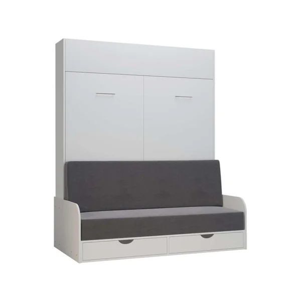 NYD SOFA 5" opklapbed - 160 X 200 cm - Wit - Imagen 4