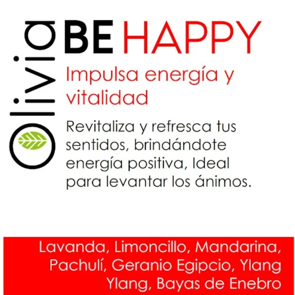 Olivia Blend Esencial Roll On Be Happy 10ml - Imagen 2
