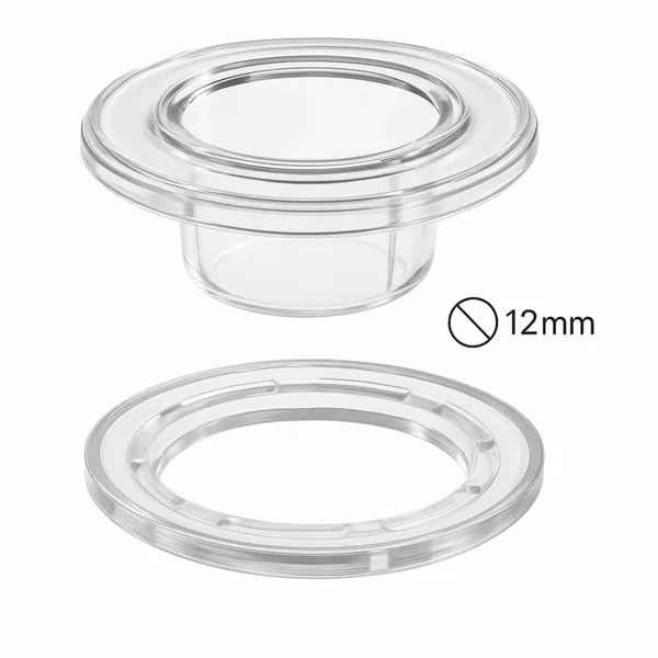 Ollaos Transparentes 12mm Lisos con Arandela | Merkaprinter