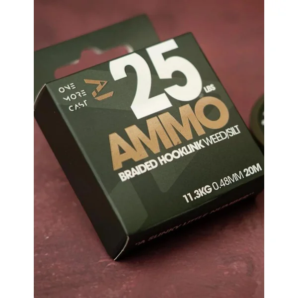 One More Cast AMMO Weed/Silt 25lb