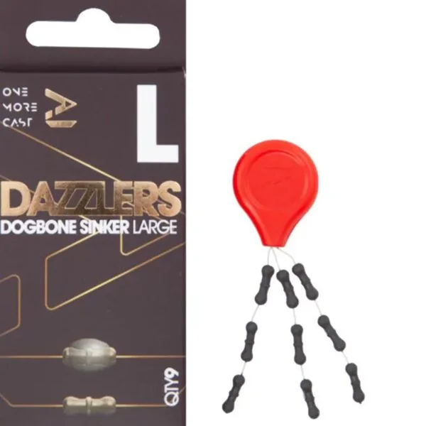 One More Cast Dazzlers Dog Bone Sinkers Large